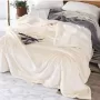 Κουβέρτοπαπλωμα Γούνινο RABBIT Υπέρδιπλο 220x240εκ.ΕΚΡΟΥ