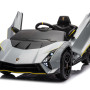 Lamborghini Sian Licensed Ηλεκτροκίνητο Παιδικό Αυτοκίνητο 12V με Τηλεχειριστήριο 2.4G, Bluetooth, Μουσική & LED Φώτα Γκρί