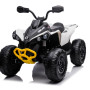 Can-Am Ηλεκτροκίνητη Παιδική Γουρούνα ATV 12V, MP3, LED Φώτα & Ζώνη Ασφαλείας – Λευκή