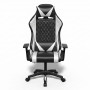 Gaming Chair Elite Comfort White Black