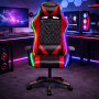 Gaming Chair RGB LED Elite Pro Red Edition