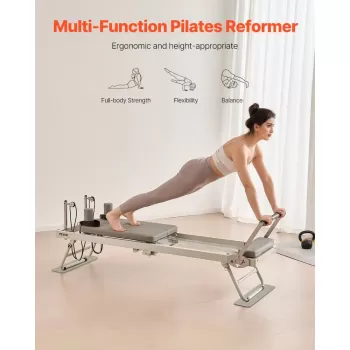 Pilates Reformer Fold Pro 5S – Πτυσσόμενο Κρεβάτι Pilates με 5 Ελατήρια