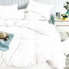 Σετ Παπλωματοθήκη 5 Τεμαχίων Υπέρδιπλη 220Χ240 Λευκό